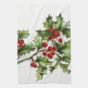 HollyBerries20150801 Kitchen Towel
