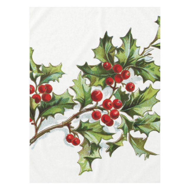 HollyBerries20150801 Tablecloth (Front)