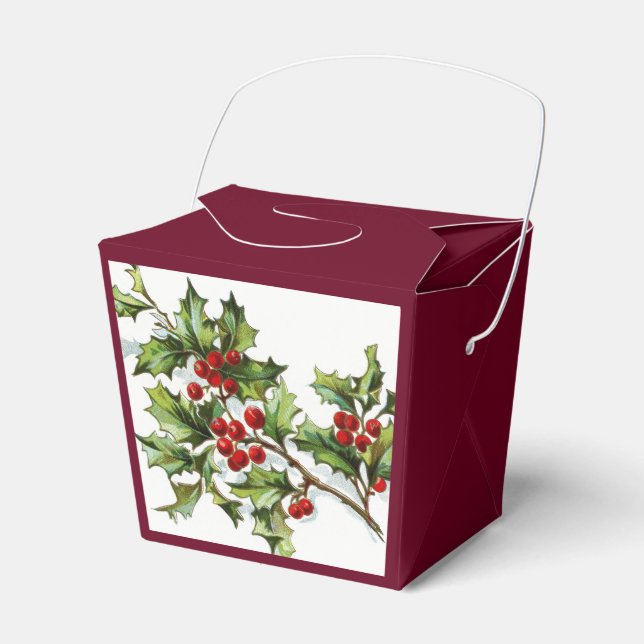 HollyBerries20150802 Favor Box (Front Side)