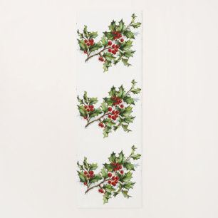 HollyBerries 001 Yoga Mat