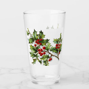 HollyBerries 002 Glass