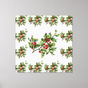 HollyBerries 014 Canvas Print