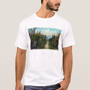 Hollyhock Lane View of the Harbour T-Shirt