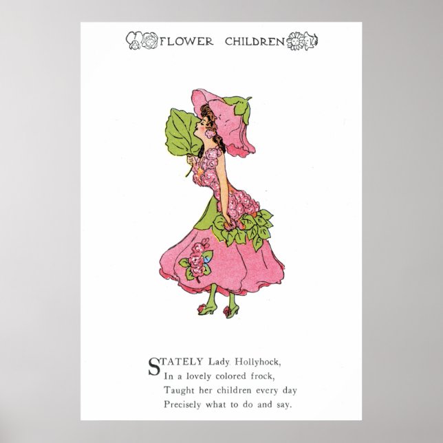 Hollyhock Poster (Front)