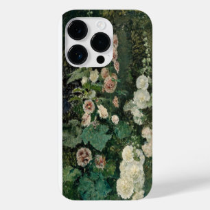 Hollyhock Rose Flowers Case-Mate iPhone 14 Pro Case