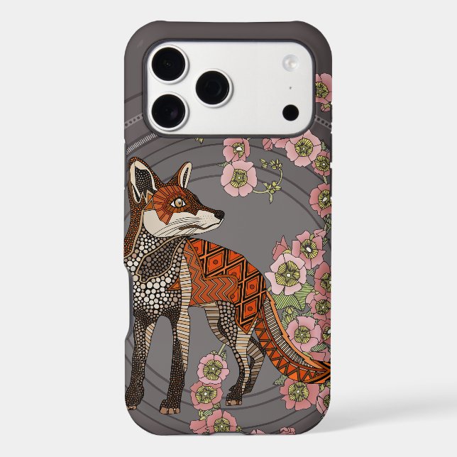 hollyhocks fox hematite blush (Back)
