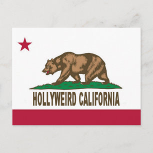 Hollyweird Postcard