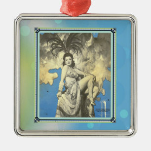 Hollywood 1 metal ornament