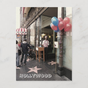 Hollywood Blvd. Carte postale!