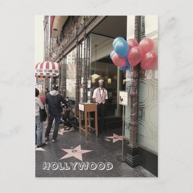 Hollywood Blvd. Postcard! Postcard (Front)