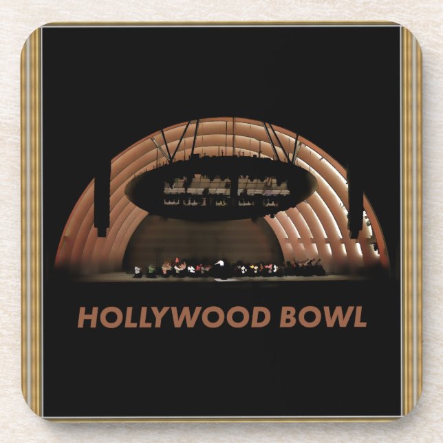Hollywood Bowl Coaster (Front)