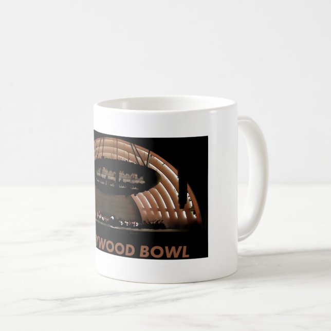Hollywood Bowl Coffee Mug (Front Right)