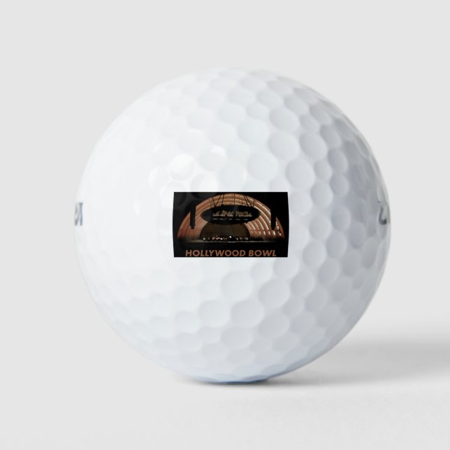 Hollywood Bowl Golf Balls (Front)