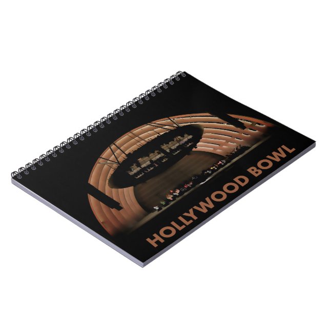 Hollywood Bowl Notebook (Left Side)