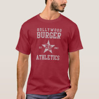Hollywood Burger Star Athletics Grey Font