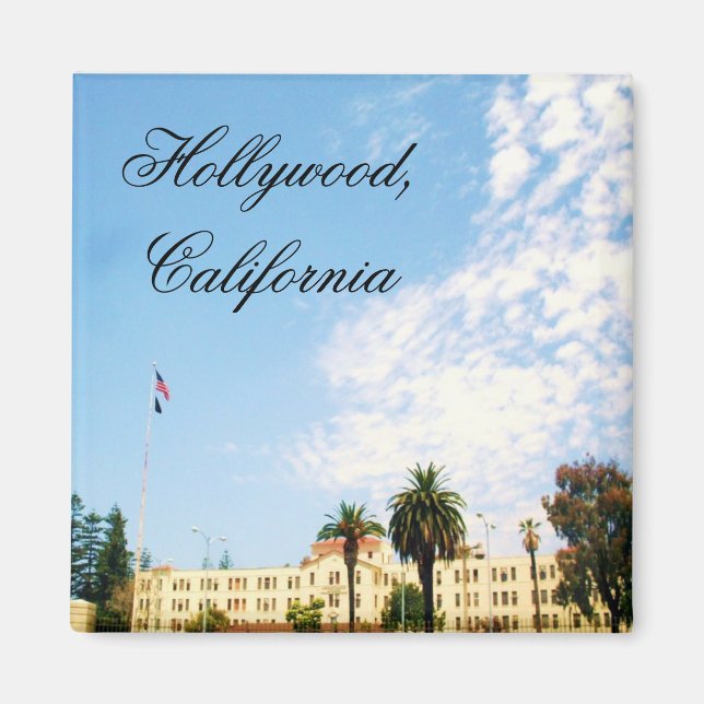 HOLLYWOOD, CALIFORNIA  magnet (Front)