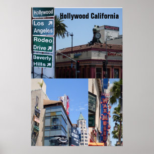 HOLLYWOOD, CALIFORNIA  poster