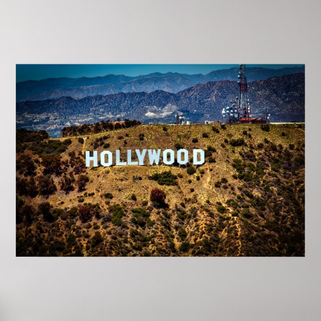 Hollywood California Poster (Front)