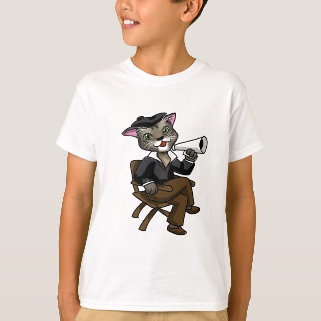 Hollywood Cat T-Shirt (Front)