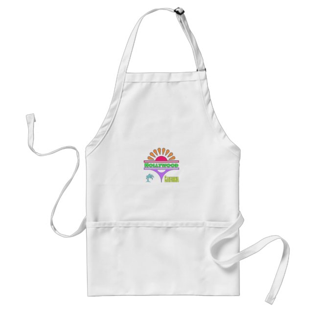 "Hollywood Colourful 1" Apron (Front)