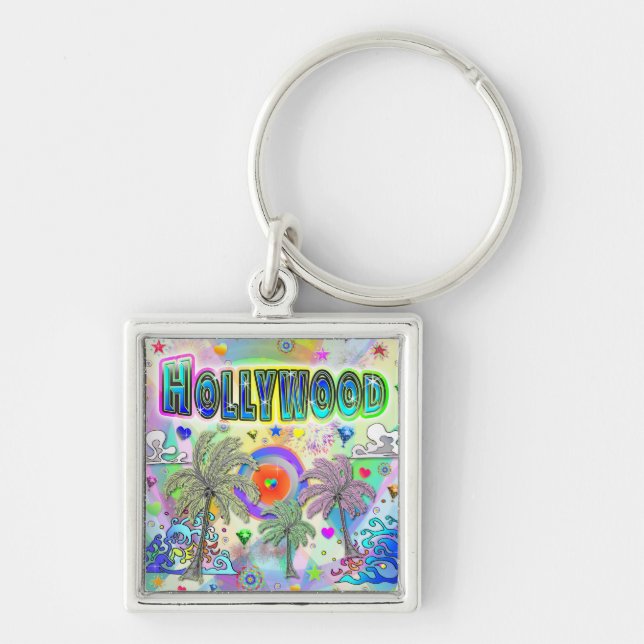 Hollywood Deep Dream Keychain (Front)
