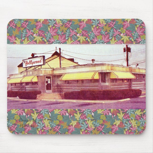 Hollywood Diner Mousepad (Front)