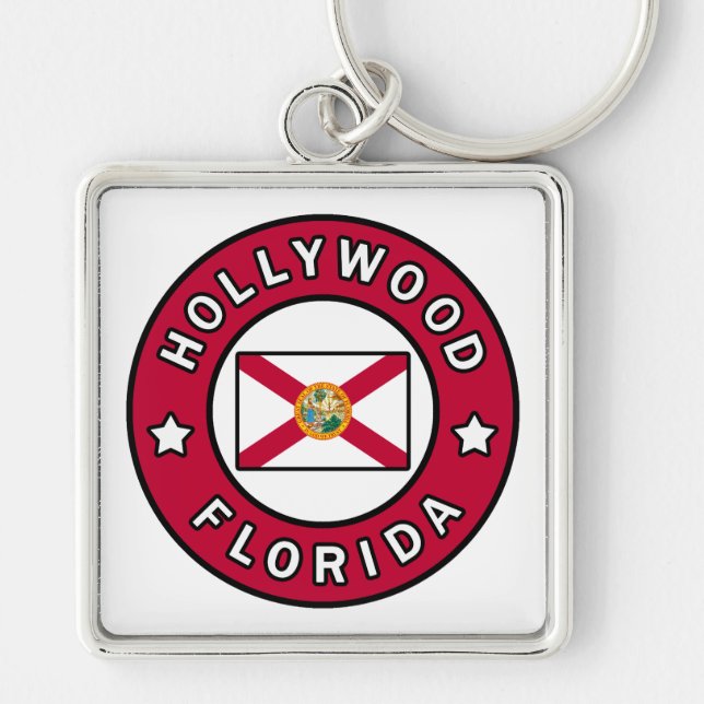 Hollywood Florida Keychain (Front)