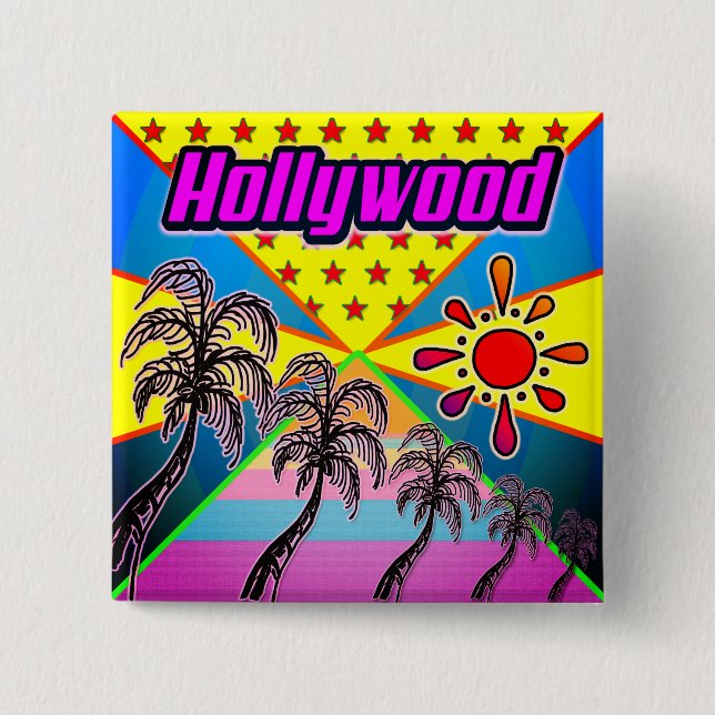 Hollywood Freedom Button (Front)
