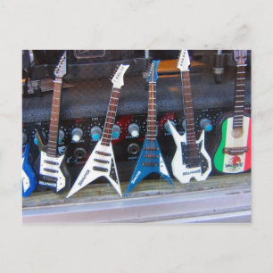 Hollywood Guitars Postcard