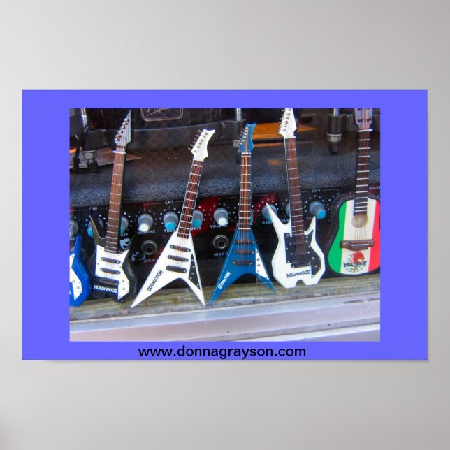 Hollywood Guitars Poster (Front)