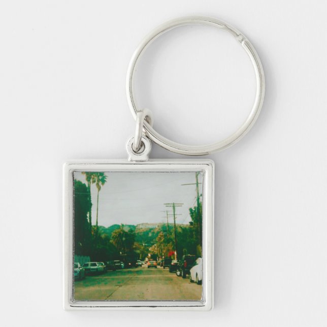 Hollywood Hills Keychain (Front)