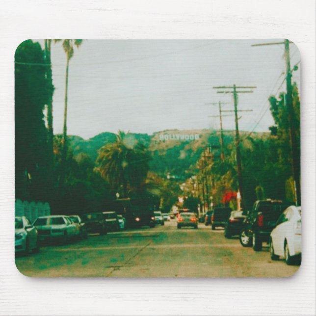 Hollywood Hills Mouse Pad (Front)