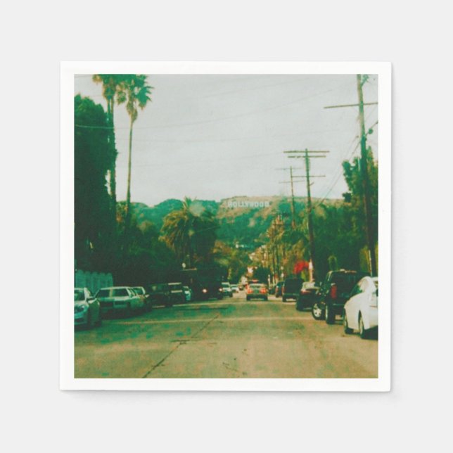 Hollywood Hills Napkin (Front)