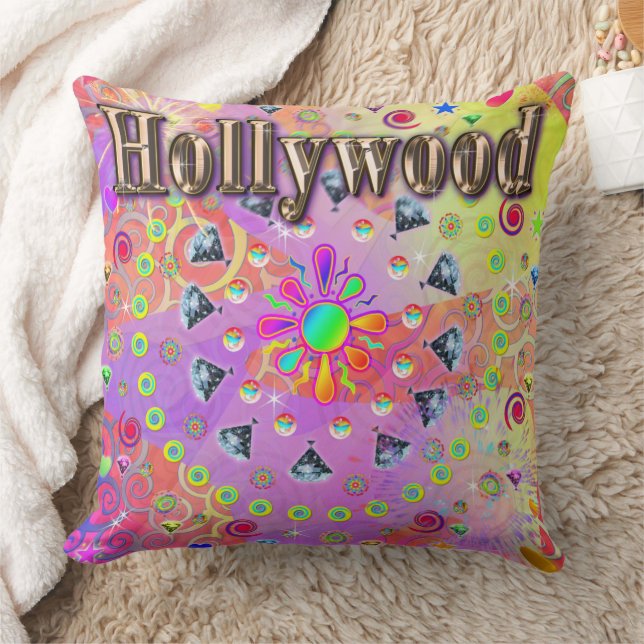 Hollywood Lucky Golden Coussin (Couverture)