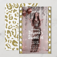 Hollywood Movie Film White Cheetah Sweet 16 Photo 