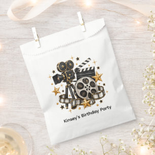 Hollywood Movie Night Birthday Party Favour Bag