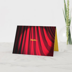 HOLLYWOOD MOVIES Thank You Card