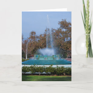 Hollywood Mulholland Memorial Fountain Holiday Card