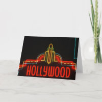 Hollywood neon sign, Los Angeles, California