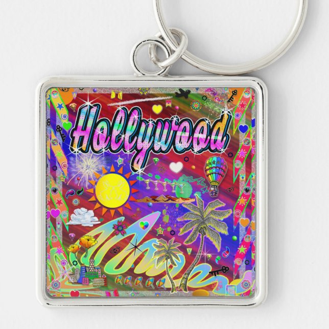 Hollywood Nu Era Keychain (Front)