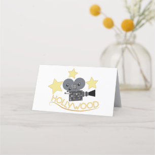 Hollywood Place Card