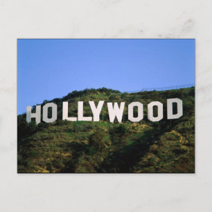 HOLLYWOOD- POSTCARD