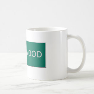 Hollywood roadsign coffee mug