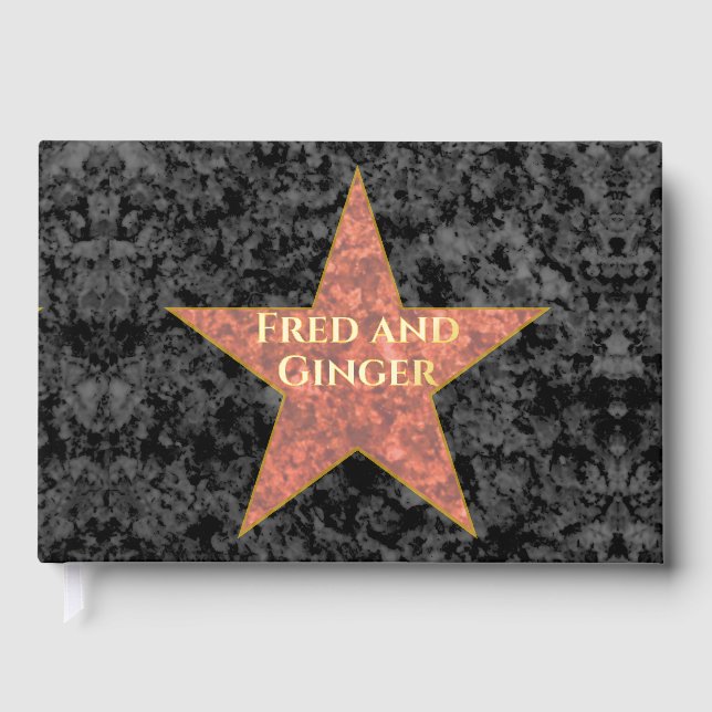 Hollywood Star Guest Book (Front)