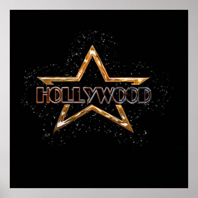 Hollywood Star Poster (Front)