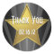 Hollywood Star Thank You Sticker