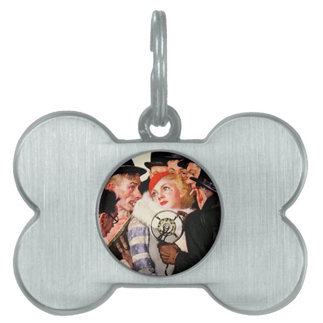 Hollywood Starlet Pet ID Tag (Front)