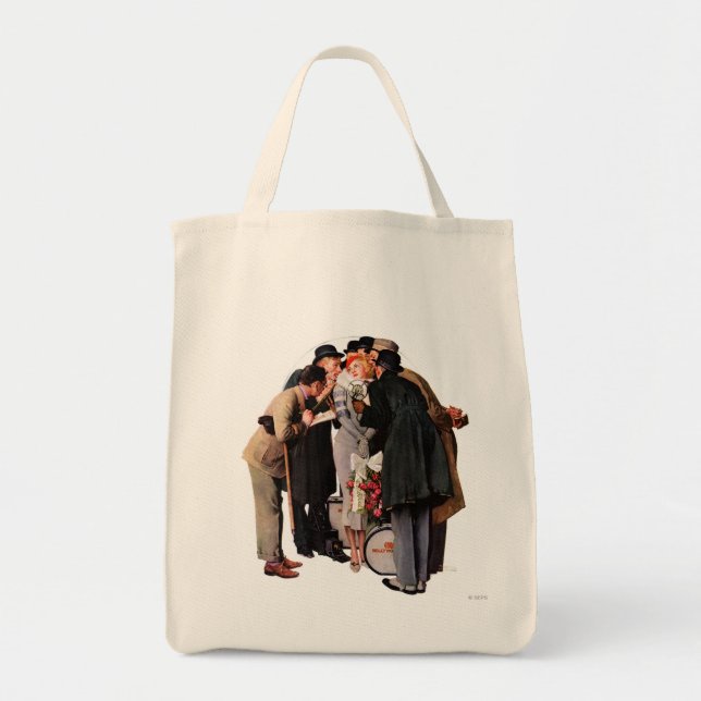 Hollywood Starlet Tote Bag (Front)