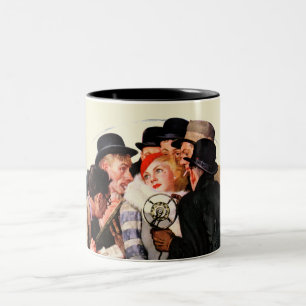 Hollywood Starlet Two-Tone Coffee Mug