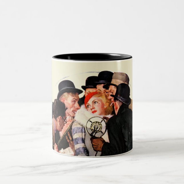 Hollywood Starlet Two-Tone Coffee Mug (Center)